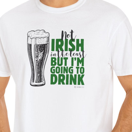 Irish Humor Unisex T-shirt, St Patricks Day Tee, Funny Irish Shirt, Shamrock Celebration Top, Green Clover Clothing