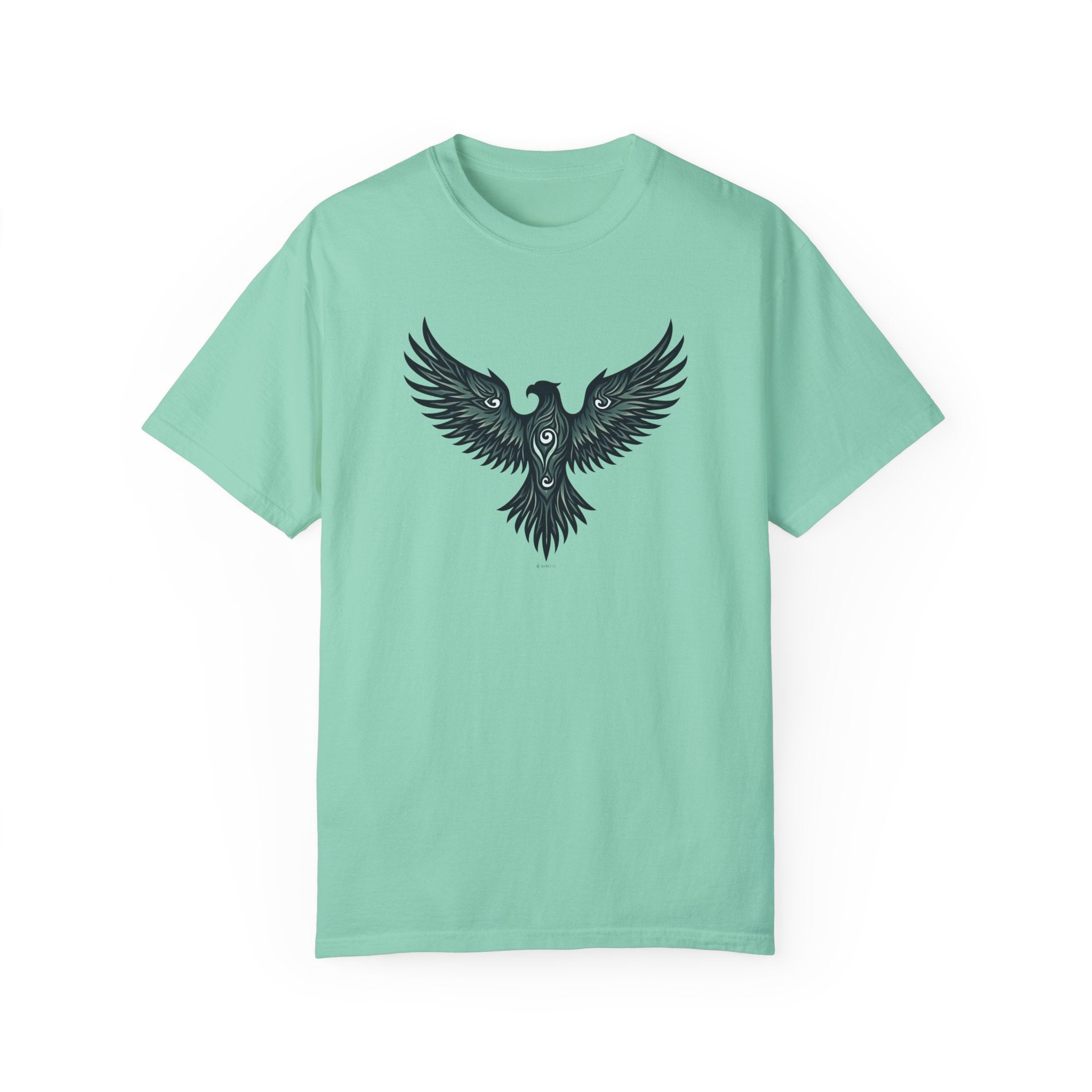 Tribal Eagle T-shirt, Boho Graphic Tee, Nature Lover Shirt, Unisex Top, Bird Illustration Apparel