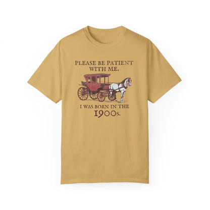 Sarcastic Millenial Unisex T-shirt, Funny Please Be Patient Tee, Humorous Gen Y Shirt, Vintage Birth Year Quote Top, Retro Cotton Blend