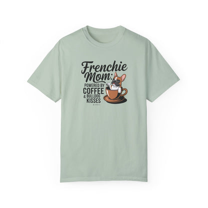 French Bulldog Lover Unisex Garment-Dyed T-shirt, Dog Parent Tee, Cute Bulldog Shirt, Pet Lover Top, Animal Graphic Tee
