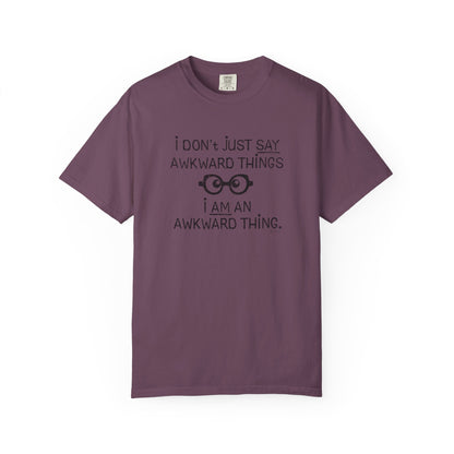 Awkward Thing Unisex T-Shirt, Gift for Millennials, Casual Wear, Humor Shirt, Relaxed Fit T-Shirt
