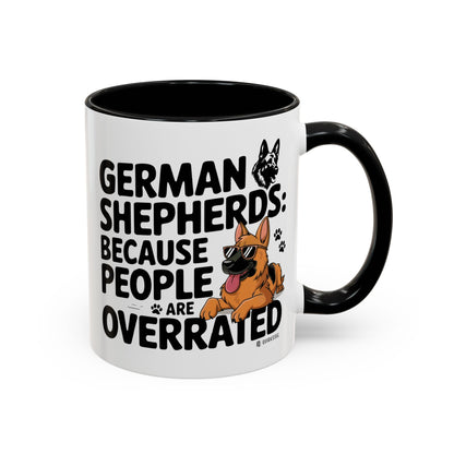 German Shepherds Coffee Mug - Funny Dog Lover Gift, Pet Parent Humor, Animal Lover Decor, Unique Holiday Present, Dog Breed Lovers