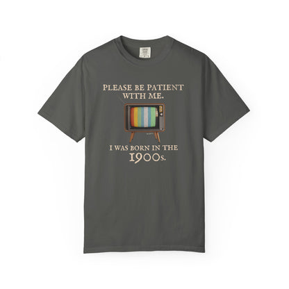 Sarcastic Millenial Unisex T-shirt, Funny Please Be Patient Tee, Humorous Gen Y Shirt, Vintage Birth Year Quote Top, Retro Cotton Blend
