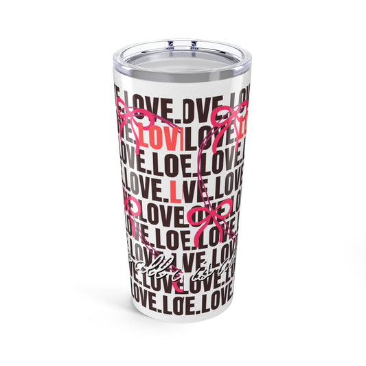 Romantic Tumbler 20oz | Love-Themed Travel Mug for Couples, Valentine's Day Gift, Personalized Wedding Keepsake, Unique Coffee Cup, [...]