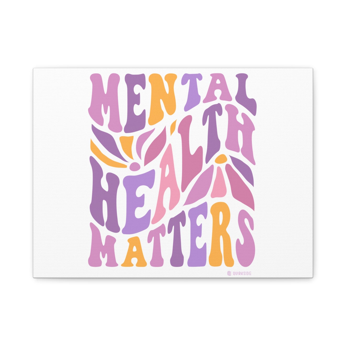 Mental Health Matters Canvas Art