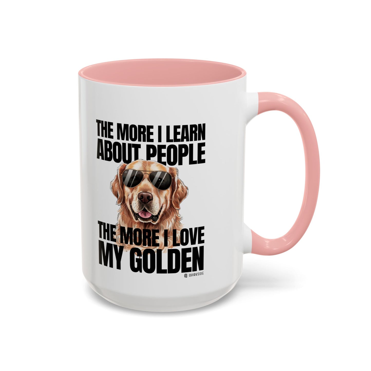 Golden Retriever Love Coffee Mug - Funny Dog Mug, Pet Owner Gift, Personalized Mug, Animal Lover Gift, Birthday Gift