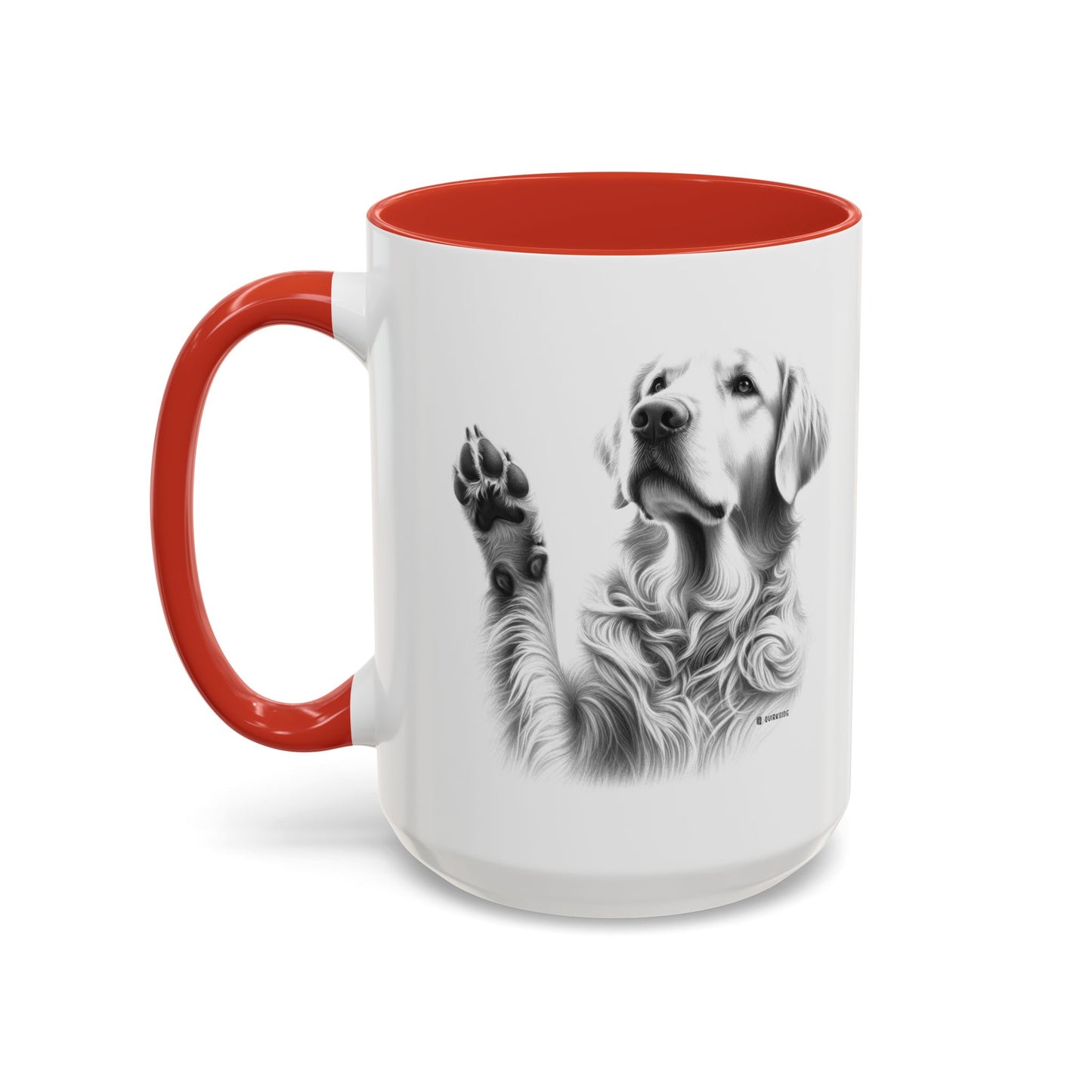 Elegant Pet Lover's Coffee Mug with Adorable Paw Prints, Dog Lover Gift, Customizable Ceramic Mug, Perfect for Pet Lovers, Home & [...]