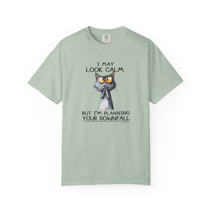 Crazy Cat Tee, Funny Cat Lover Shirt, Feline Fan Top, Cat Owner Gift, Cat Mom Shirt, Cat Dad Tee, Cat Lady Gift, Cat Print T-shirt