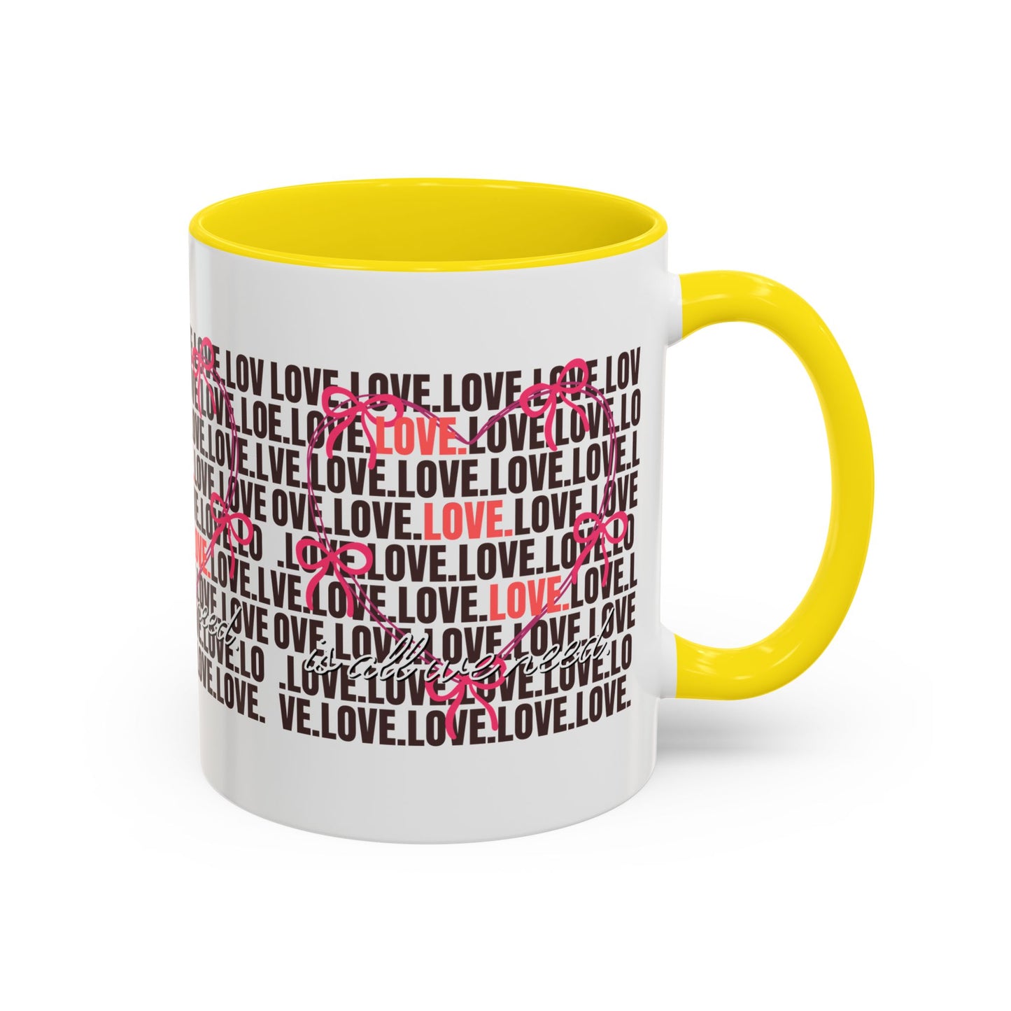 Romantic Love Coffee Mug - Perfect Gift for Anniversary, Valentine's Day, Wedding, Love-Themed Decor, Ceramic Drinkware