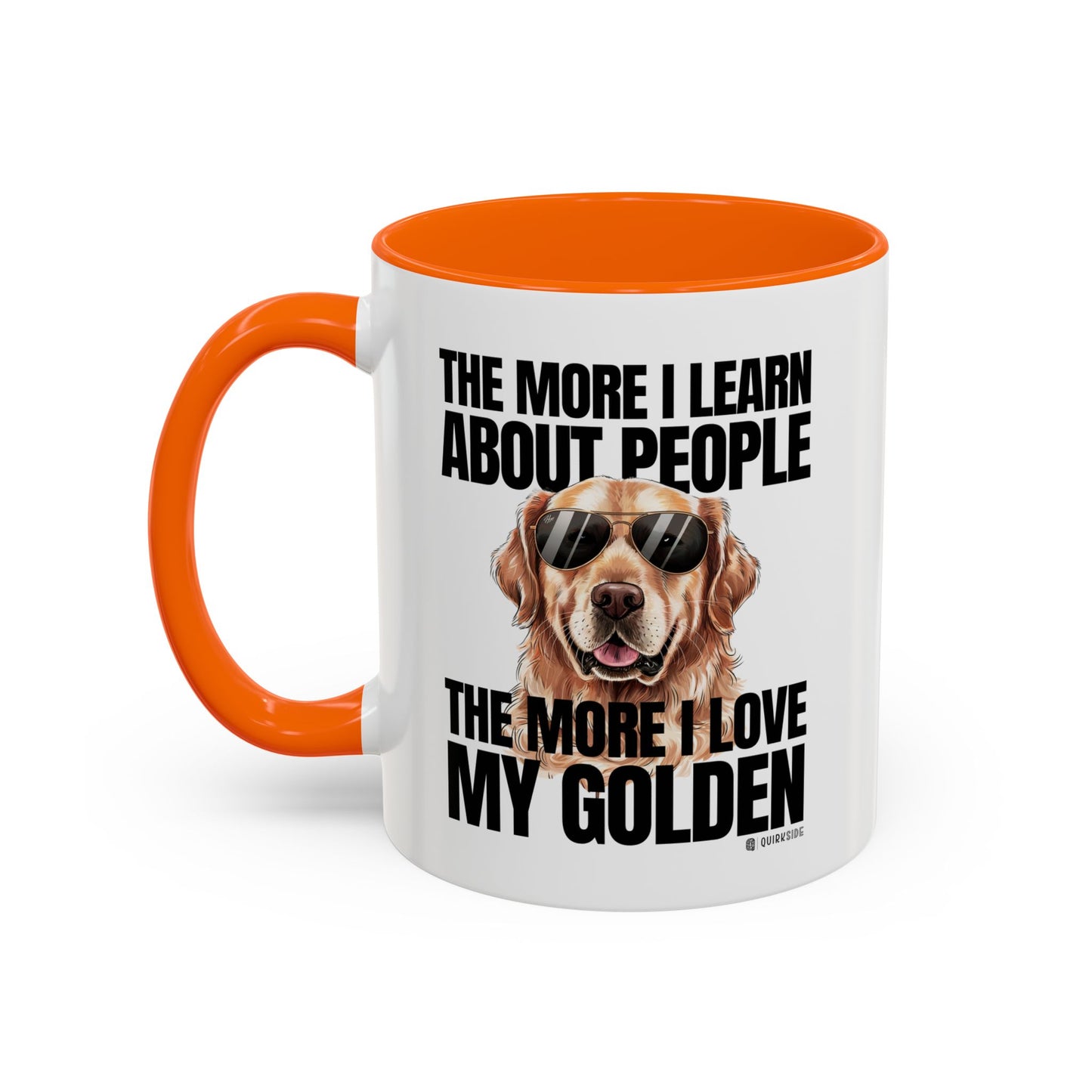 Golden Retriever Love Coffee Mug - Funny Dog Mug, Pet Owner Gift, Personalized Mug, Animal Lover Gift, Birthday Gift