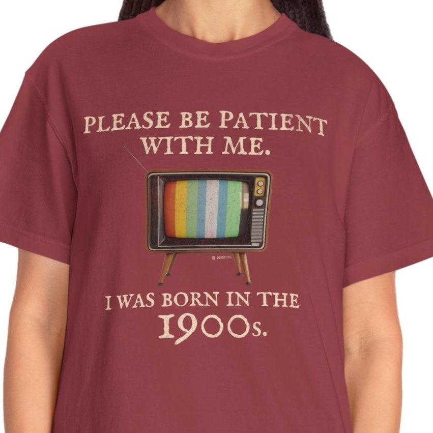 Sarcastic Millenial Unisex T-shirt, Funny Please Be Patient Tee, Humorous Gen Y Shirt, Vintage Birth Year Quote Top, Retro Cotton Blend