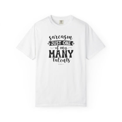 Funny Unisex Garment-Dyed T-shirt, Premium Sarcastic Tee, Humorous Adult Joke Top, Novelty Graphic Tee