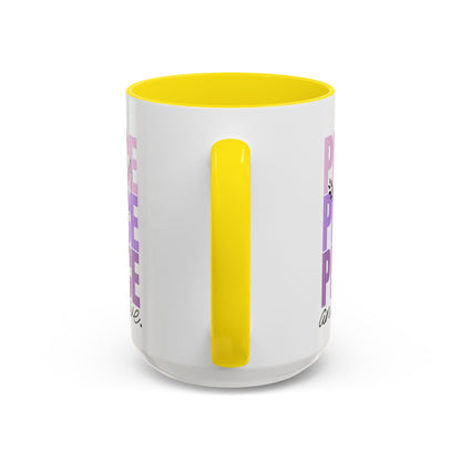 Peace and Love Accent Mug