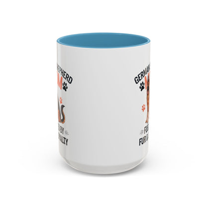 German Shepherd Mom Accent Coffee Mug: Perfect Gift for Dog Lovers, Pet Owners, Dog Enthusiasts, Animal Lovers