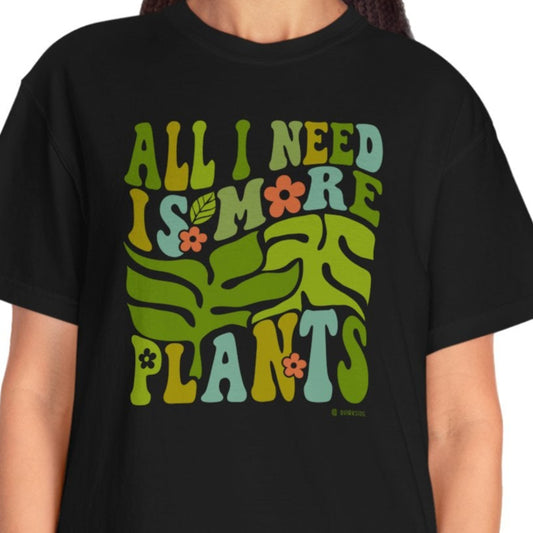 Plant Lover Mental Health Awareness Unisex T-shirt, Empowerment Tee, Botanical Graphic Shirt, Plant Mom Shirt, Mental Health
