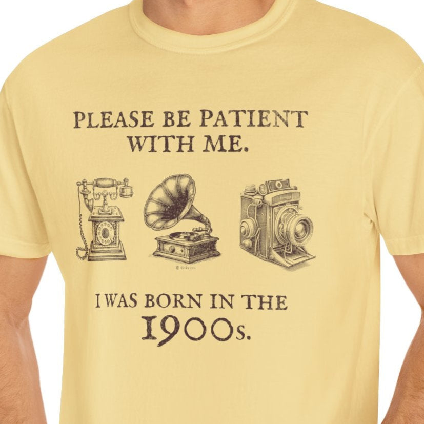 Sarcastic Millenial Unisex T-shirt, Funny Please Be Patient Tee, Humorous Gen Y Shirt, Vintage Birth Year Quote Top, Retro Cotton Blend