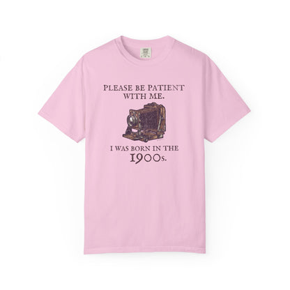 Sarcastic Millenial Unisex T-shirt, Funny Please Be Patient Tee, Humorous Gen Y Shirt, Vintage Birth Year Quote Top, Retro Cotton Blend