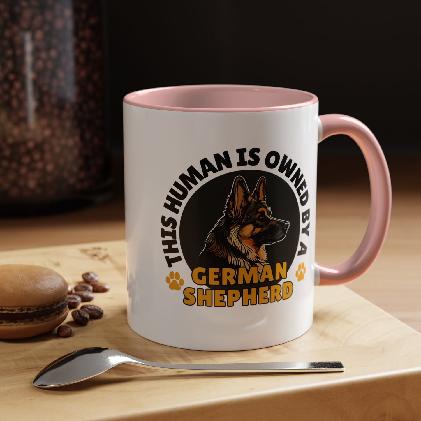 German Shepherd Owner Coffee Mug | Pet Lover Gift | Dog Mom Mug | Cute Animal Mug | Animal Lover Coffee Cup | Pet Parent Gift