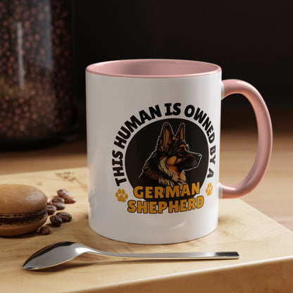 German Shepherd Owner Coffee Mug | Pet Lover Gift | Dog Mom Mug | Cute Animal Mug | Animal Lover Coffee Cup | Pet Parent Gift