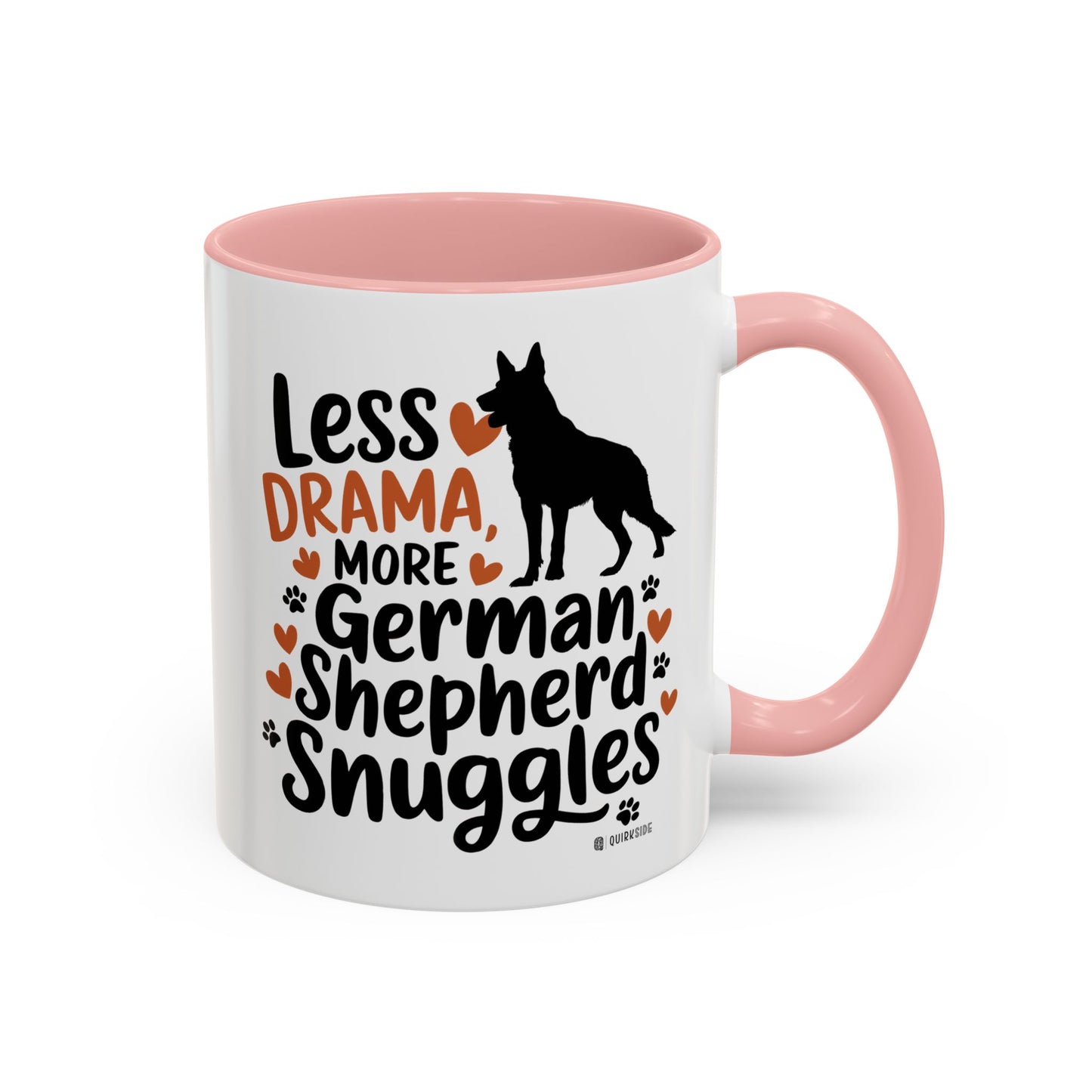 German Shepherd Love Mug | Accent Coffee Mug | Dog Mom Gift | Pet Owner Gift | Animal Lover Coffee Mug | Funny Dog Mug
