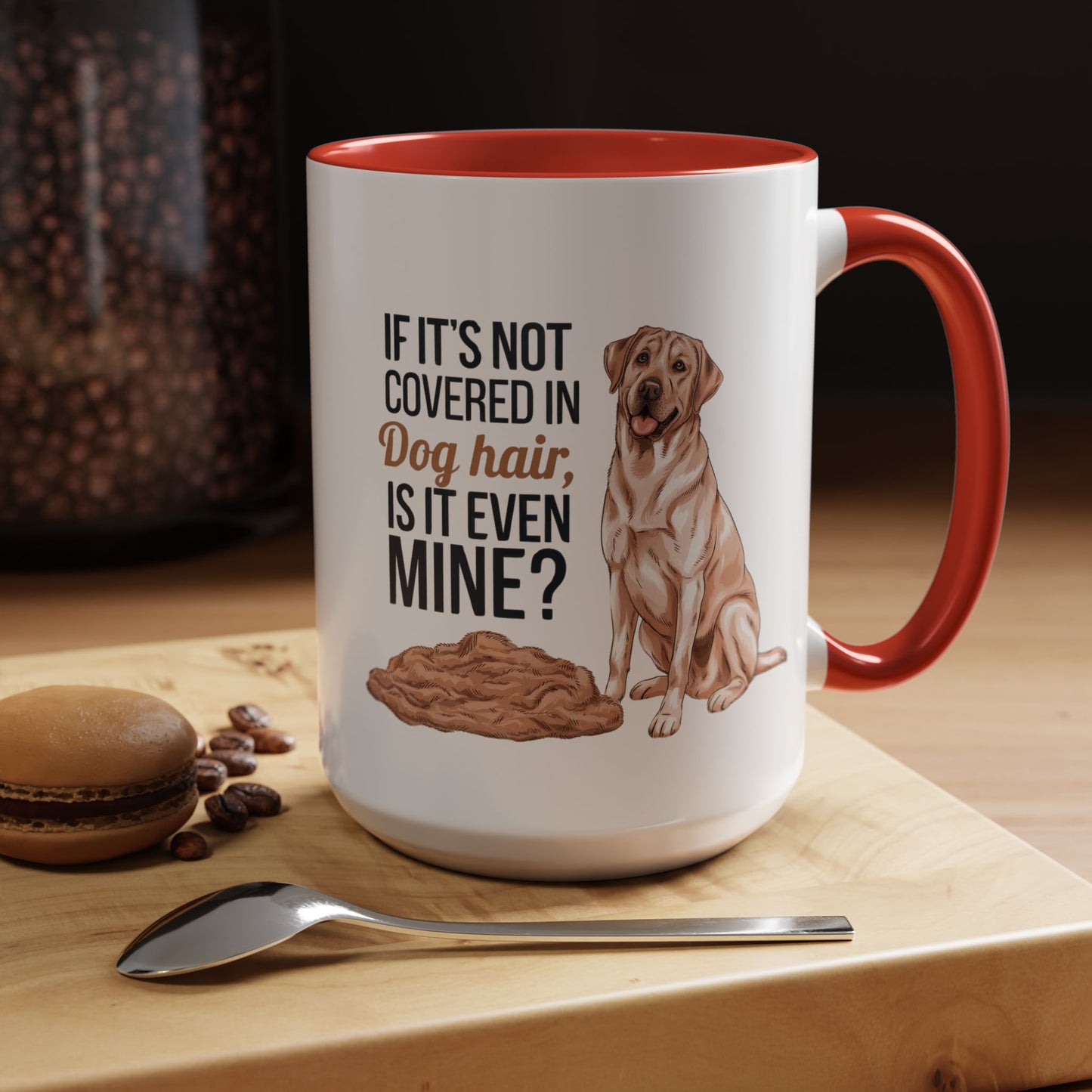 Dog Lover's Coffee Mug - Perfect Gift for Pet Owners, Dog-Themed Drinkware, Funny Dog Hair Quote Mug, Cute Canine Gift, Animal Lover's [...]