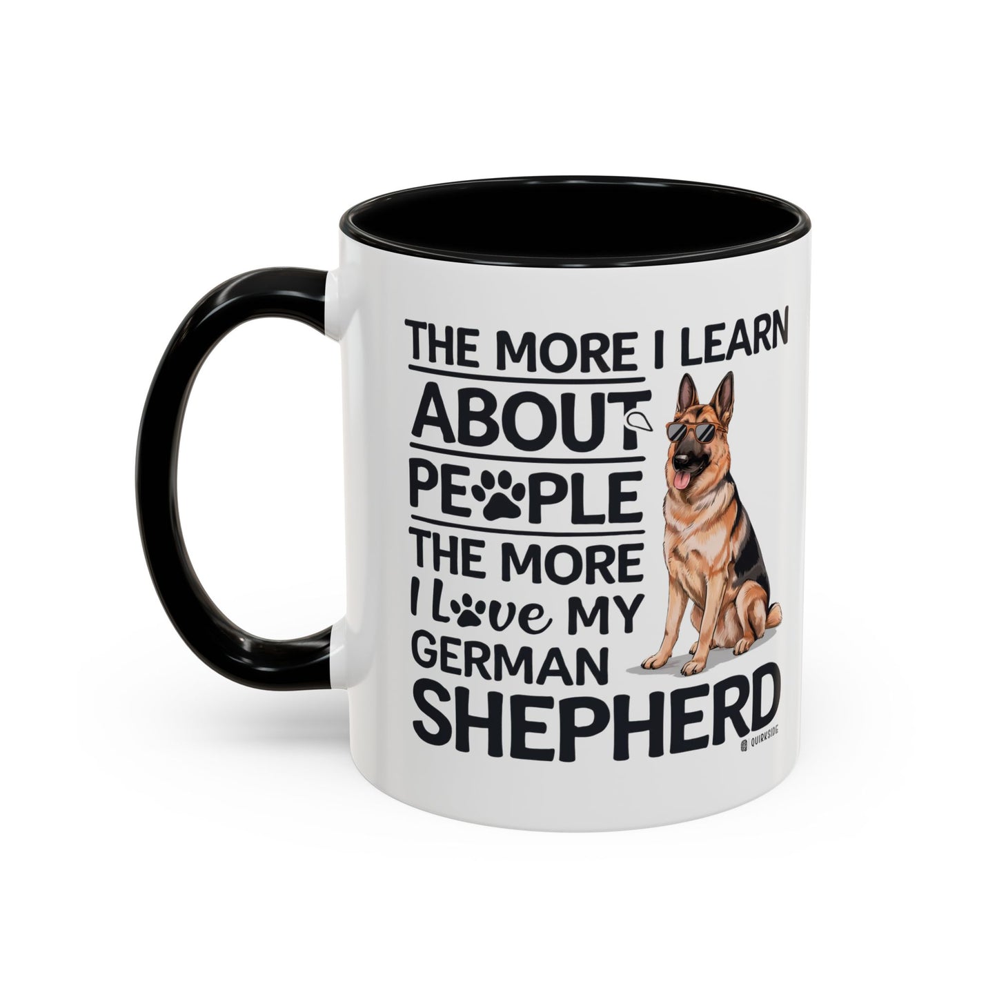 German Shepherd Love Coffee Mug, Dog Lover Gift, Pet Owner Mug, Birthday Gift, Animal Lover, Personalized Mug