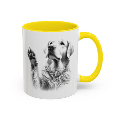 Elegant Pet Lover's Coffee Mug with Adorable Paw Prints, Dog Lover Gift, Customizable Ceramic Mug, Perfect for Pet Lovers, Home & [...]