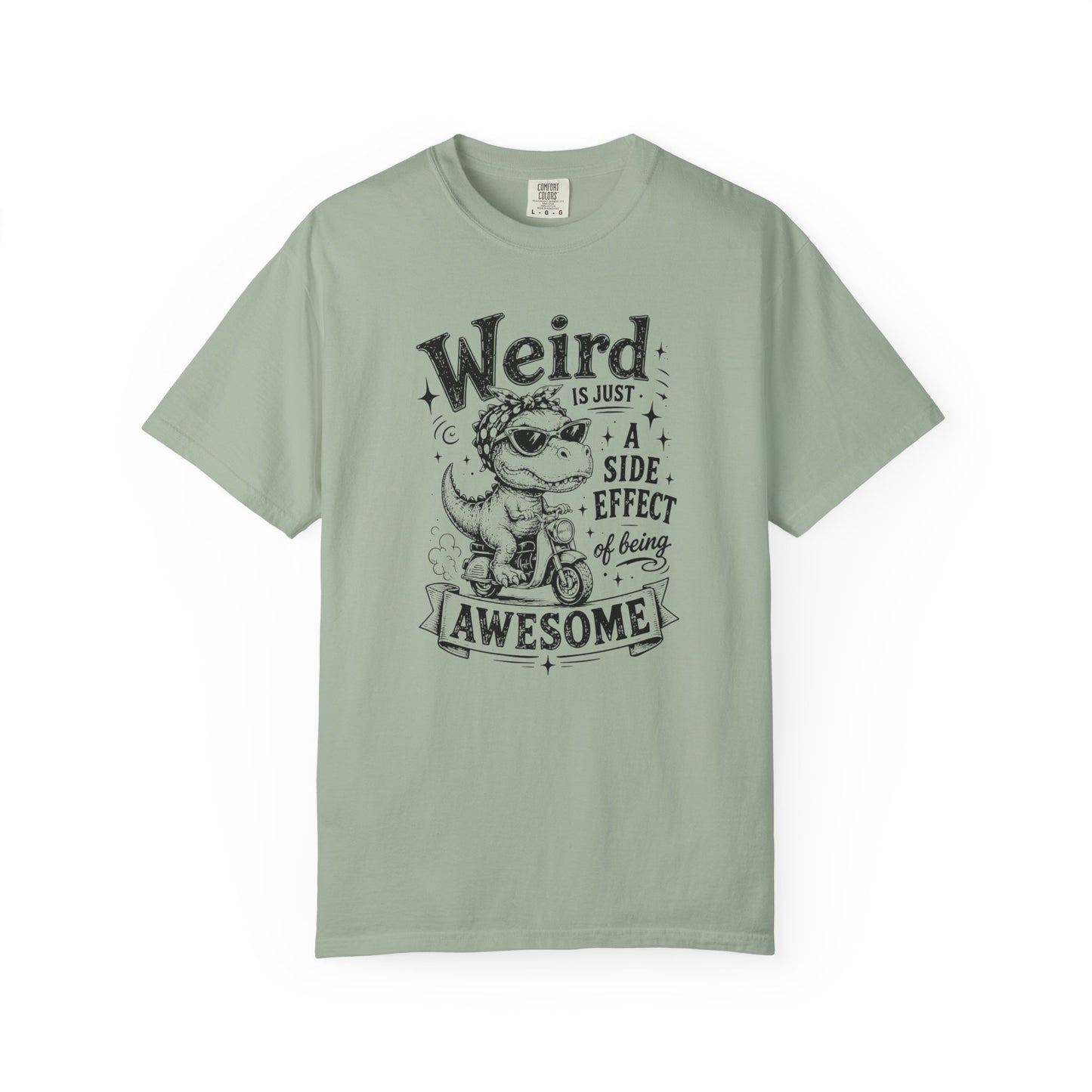 Weird = Awesome T-Shirt — Funny Glowing Recommendation Tee