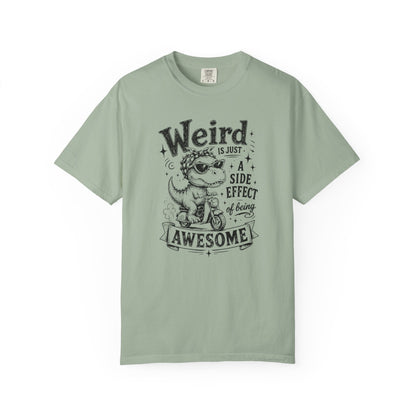 Weird = Awesome T-Shirt — Funny Glowing Recommendation Tee