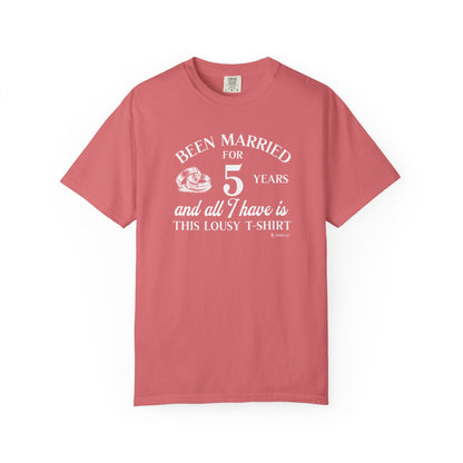 Hilarious Marriage Celebration T-shirt, Customizable Unisex Tee for Anniversary, Funny Gift, Humor Shirt, Wicked Sense of Humor Top