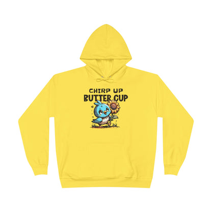 Positive Vibes Fun Pullover Hoodie Sweatshirt, Inspirational Encouragement Top, Cheerful Eco-Friendly Jumper, Colorful Optimistic Hoodie - Quirkside Creations