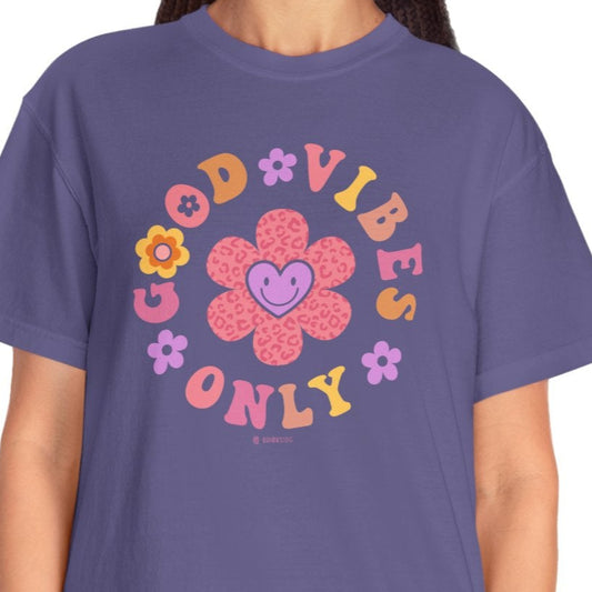 Positive Vibes Mental Health Awareness Unisex T-shirt, Encouraging Tee, Inspirational Shirt, Self Care Gift, Mental Health Advocate Apparel