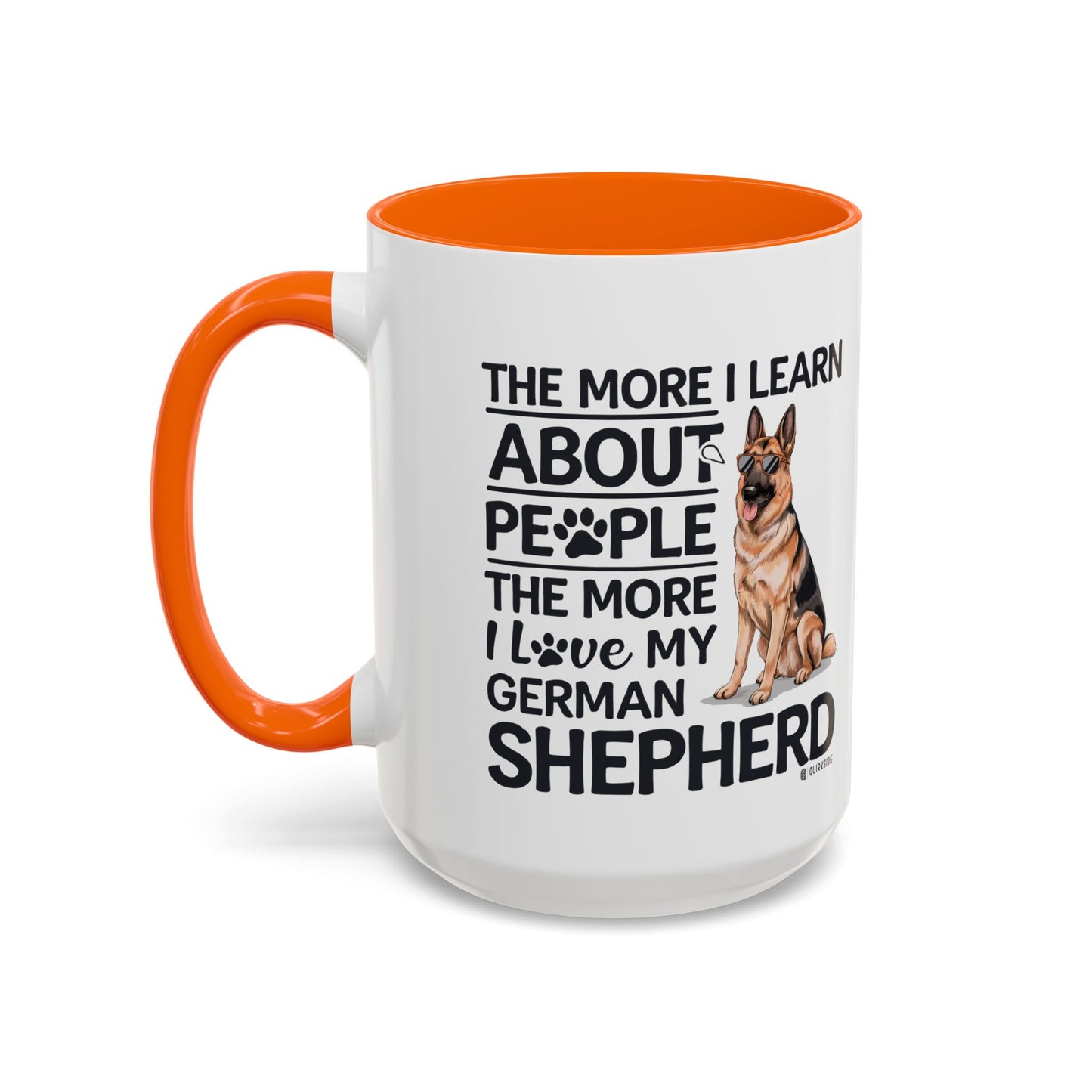 German Shepherd Love Coffee Mug, Dog Lover Gift, Pet Owner Mug, Birthday Gift, Animal Lover, Personalized Mug