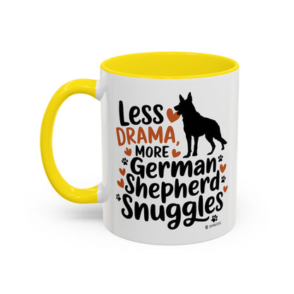 German Shepherd Love Mug | Accent Coffee Mug | Dog Mom Gift | Pet Owner Gift | Animal Lover Coffee Mug | Funny Dog Mug
