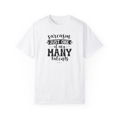 Funny Unisex Garment-Dyed T-shirt, Premium Sarcastic Tee, Humorous Adult Joke Top, Novelty Graphic Tee - Quirkside Creations