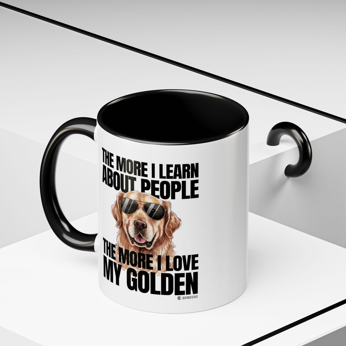 Golden Retriever Love Coffee Mug - Funny Dog Mug, Pet Owner Gift, Personalized Mug, Animal Lover Gift, Birthday Gift