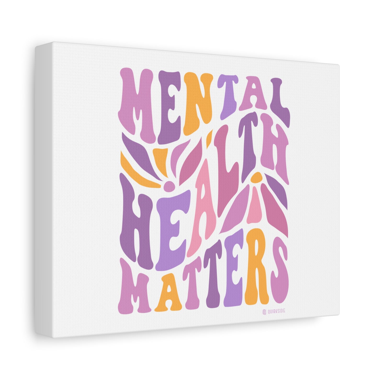 Mental Health Matters Canvas Art