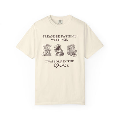 Sarcastic Millenial Unisex T-shirt, Funny Please Be Patient Tee, Humorous Gen Y Shirt, Vintage Birth Year Quote Top, Retro Cotton Blend