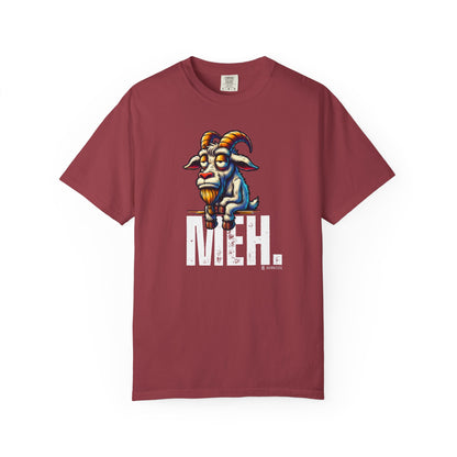 Funny Goat Boredom Unisex T-shirt, Sarcastic Animal Graphic Tee, Comical Farmyard Top, Humorous Goat Lover Gift, Vintage Style Shirt