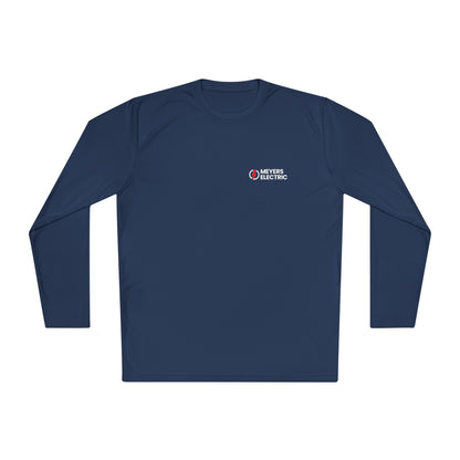 Meyers Electric Long Sleeve Tee — "Powering America Since 1966" Work Shirt