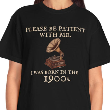 Sarcastic Millenial Unisex T-shirt, Funny Please Be Patient Tee, Humorous Gen Y Shirt, Vintage Birth Year Quote Top, Retro Cotton Blend