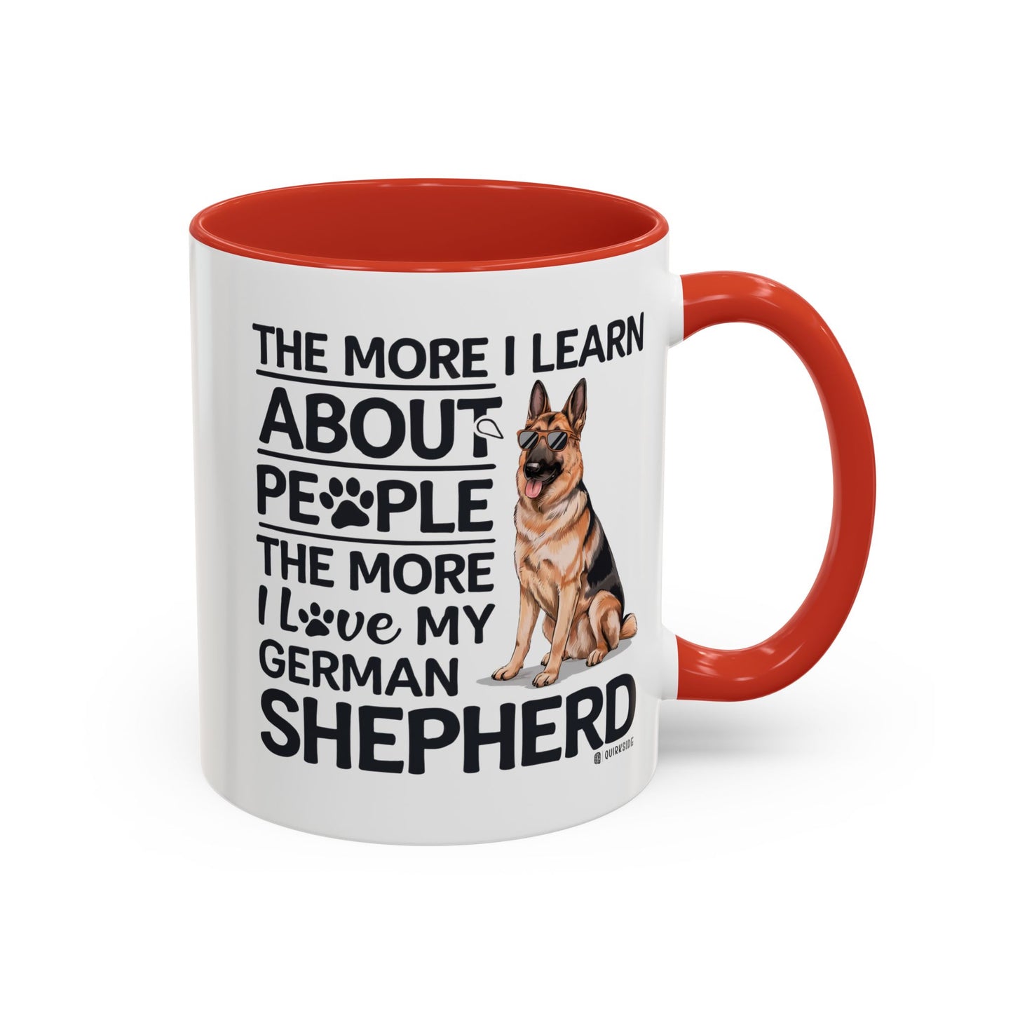 German Shepherd Love Coffee Mug, Dog Lover Gift, Pet Owner Mug, Birthday Gift, Animal Lover, Personalized Mug
