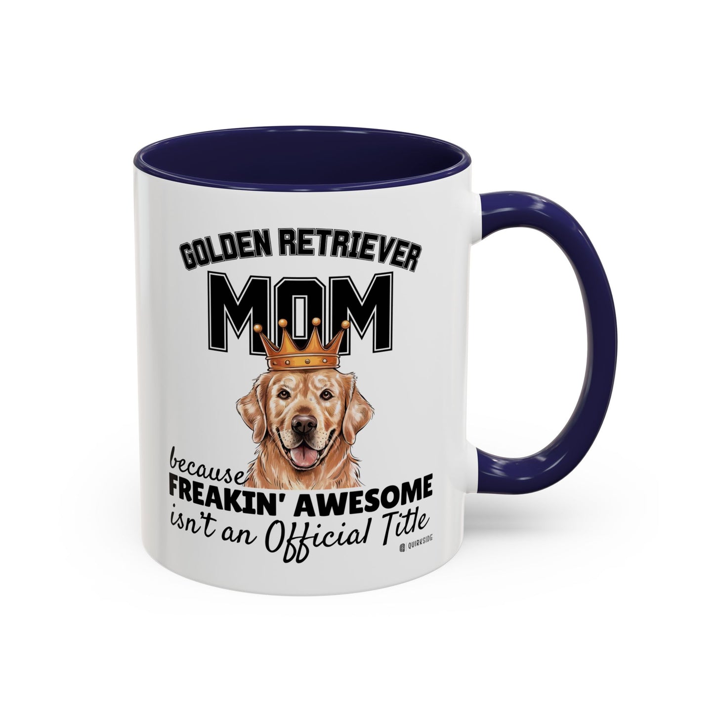 Golden Retriever Mom Coffee Mug - Perfect Gift for Dog Lovers, Pet Owners, Birthday, Mother's Day, Funny Dog Mom Mug