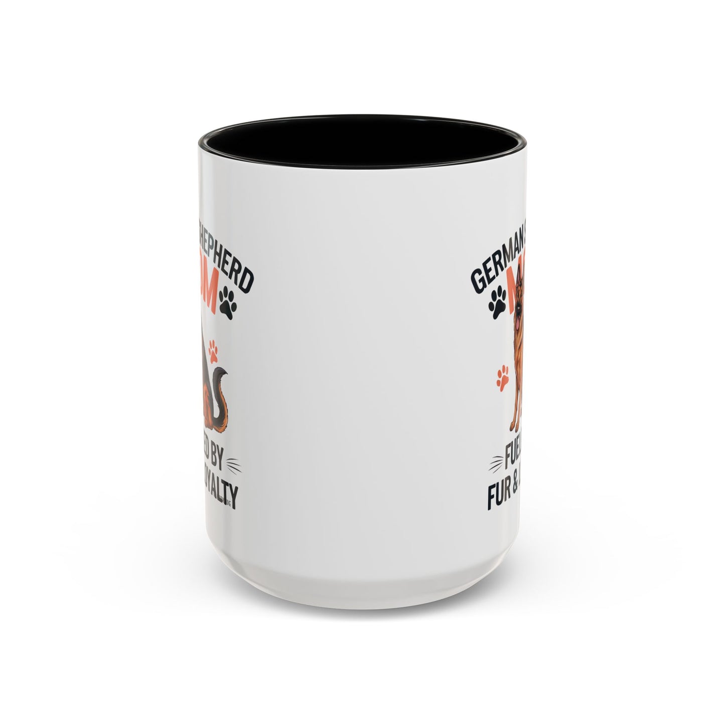 German Shepherd Mom Accent Coffee Mug: Perfect Gift for Dog Lovers, Pet Owners, Dog Enthusiasts, Animal Lovers