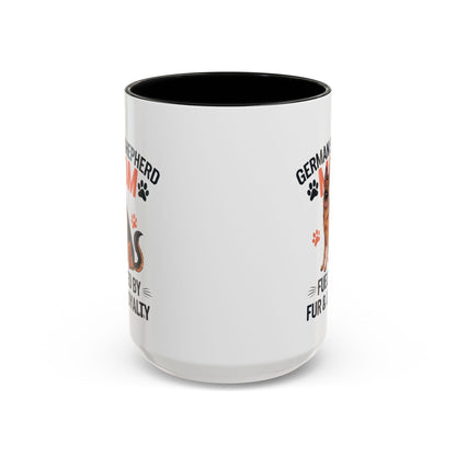 German Shepherd Mom Accent Coffee Mug: Perfect Gift for Dog Lovers, Pet Owners, Dog Enthusiasts, Animal Lovers