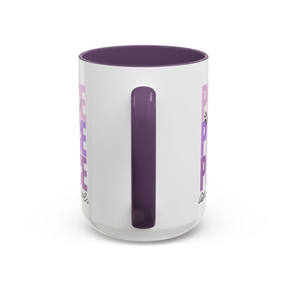 Peace and Love Accent Mug
