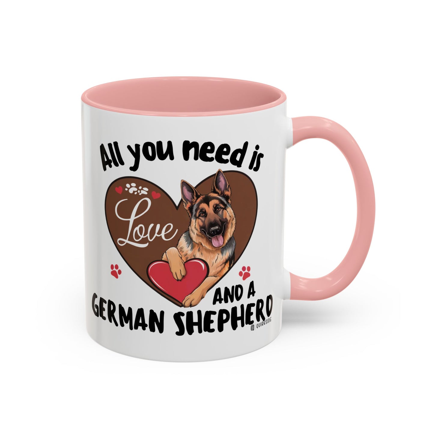 German Shepherd Love Mug | Dog Owner Gift | Coffee Cup | Animal Lover Gift | Pet Lover's Mug | Cute Pet Coffee Mug