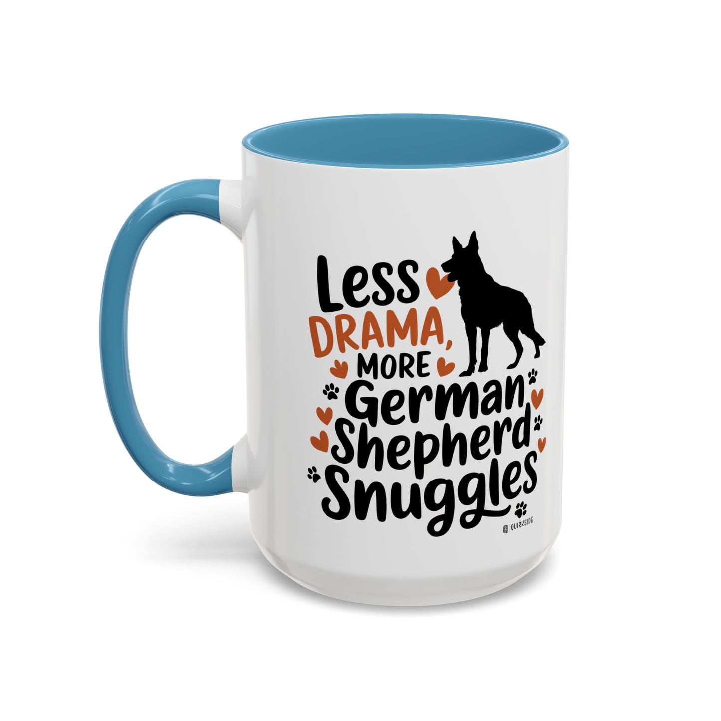 German Shepherd Love Mug | Accent Coffee Mug | Dog Mom Gift | Pet Owner Gift | Animal Lover Coffee Mug | Funny Dog Mug