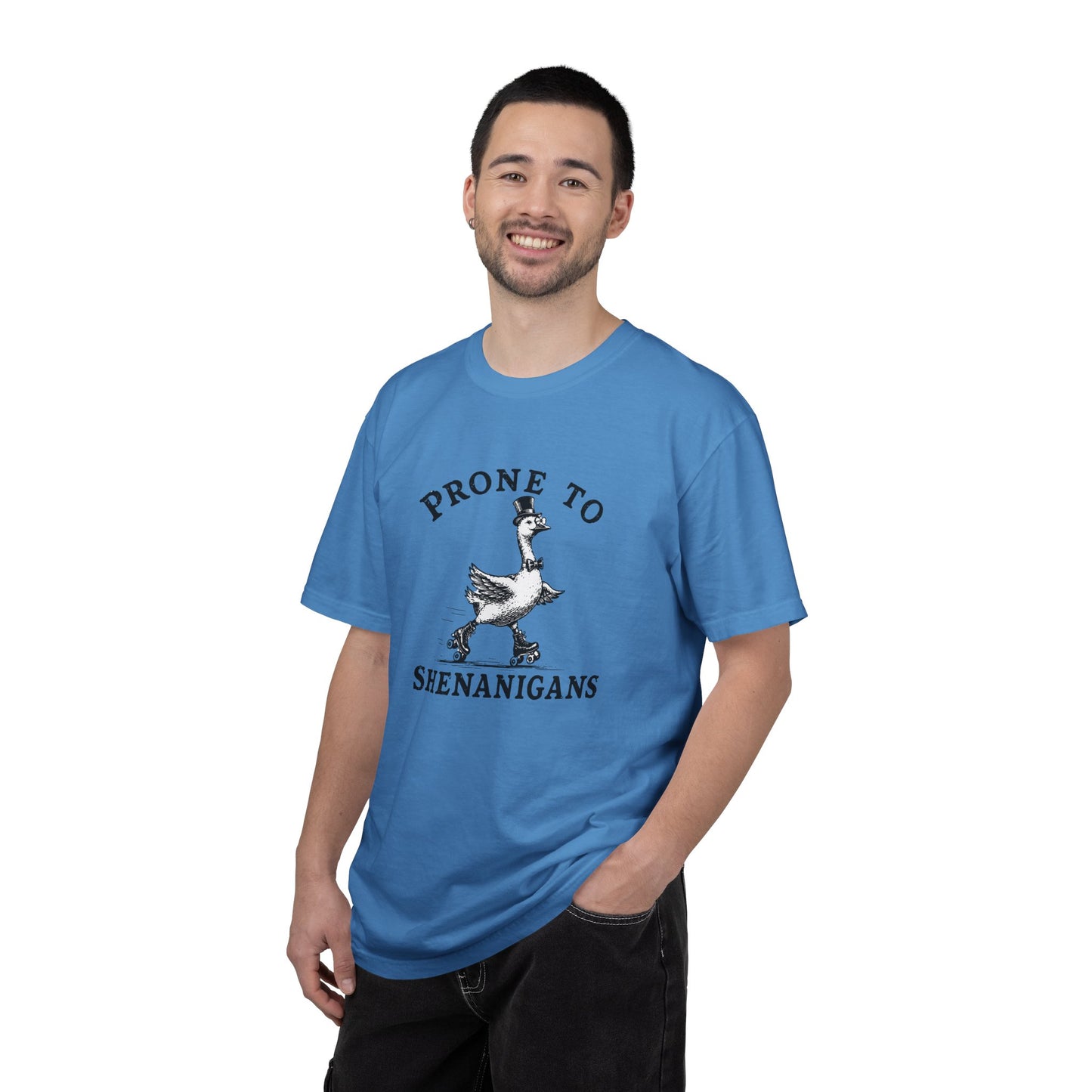 Funny "Prone to Shenanigans" T-Shirt