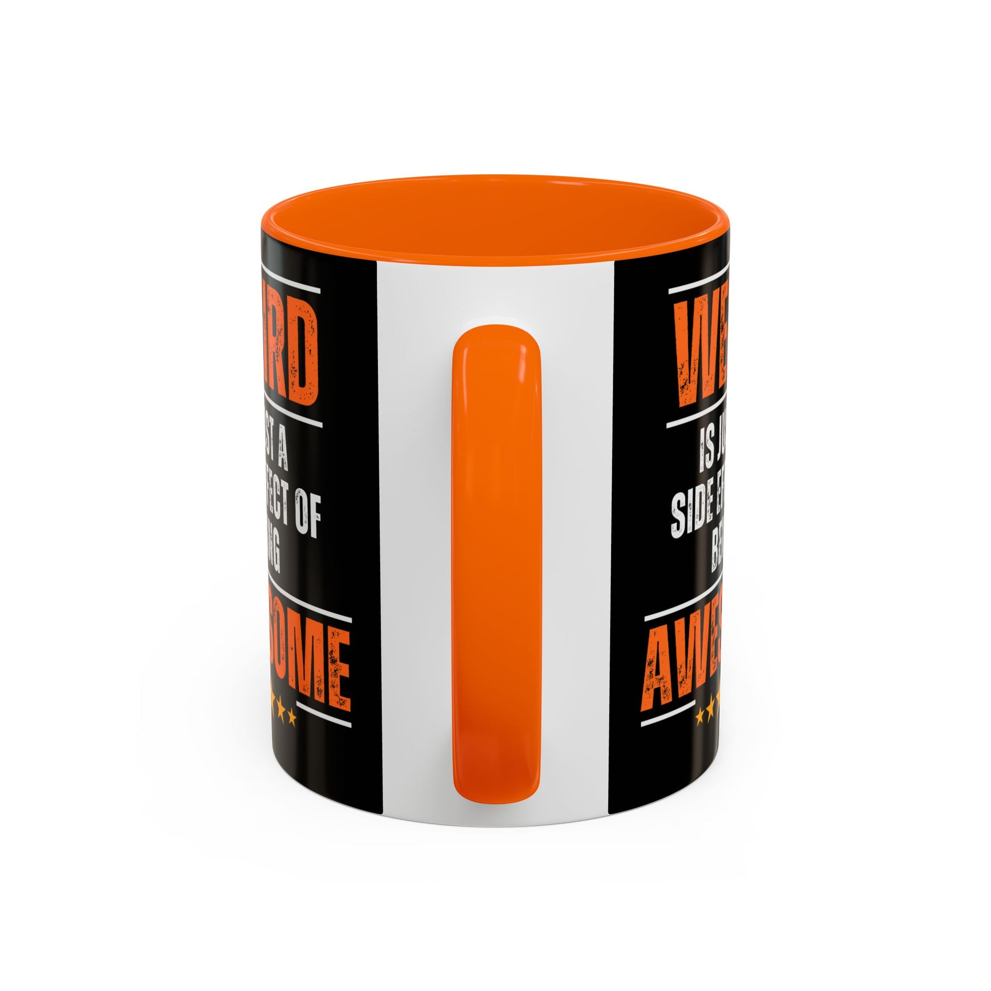 Coffee Mug, Celebrate Uniqueness, Be Awesome, Dare to be Different, Accent Mug, 11oz, 15oz - Quirkside Creations